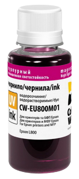 Чорнила для принтера Colorway Epson UV L800 100мл Magenta EU800M