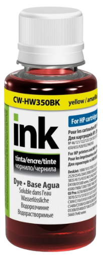 Чорнила для принтера Colorway HP 134/135 100мл Yellow HW350Y