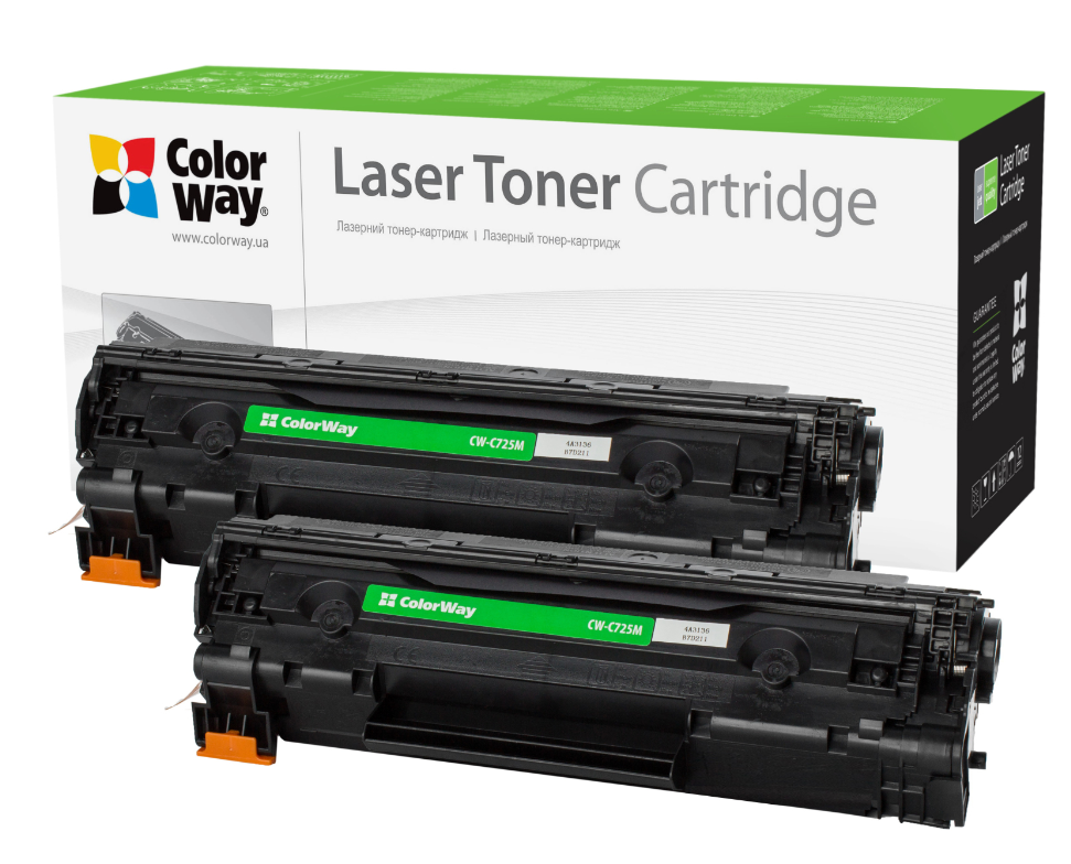 Картридж Colorway CANON (725) LBP6000/MF3010 Universal DUAL PACK (CW-C725FM)