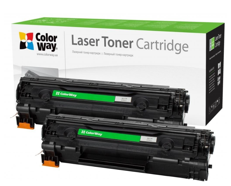 Картридж Colorway HP (CB435AF/CB436A/CE285A/Can.712/725) DUAL PACK (CW-H435/436FM)