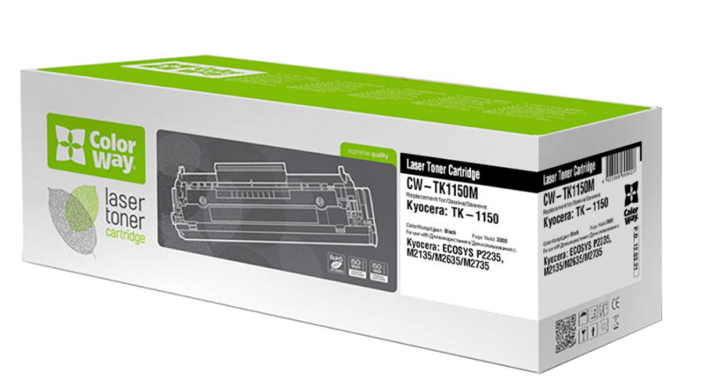 Картридж Colorway KYOCERA (TK-1150) Mita P2235dn/P2235dw/M2135dn