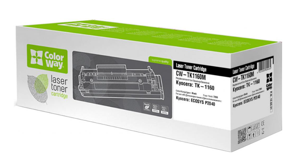 Картридж Colorway KYOCERA (TK-1160) Mita P2040dn/P2040dw
