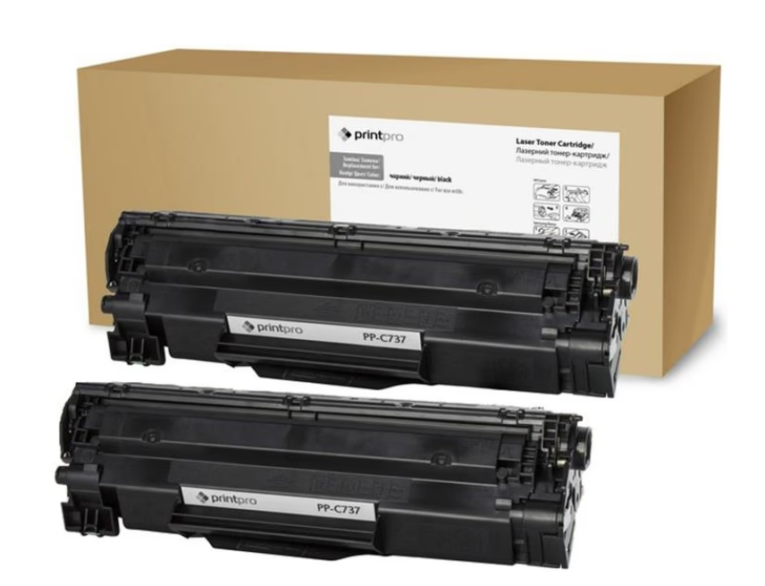 Картридж Print Pro HP (CF217A) LJ Pro M102/M130 (без чипа) DUAL PACK (Print Pro-H217FM)