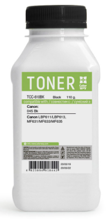 Тонер Colorway Canon MF610/630 (110g) Black TCC-610BK