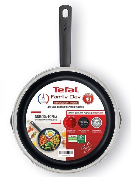 Пательня Tefal Family Day 28 см (B5660653UA) фото №6