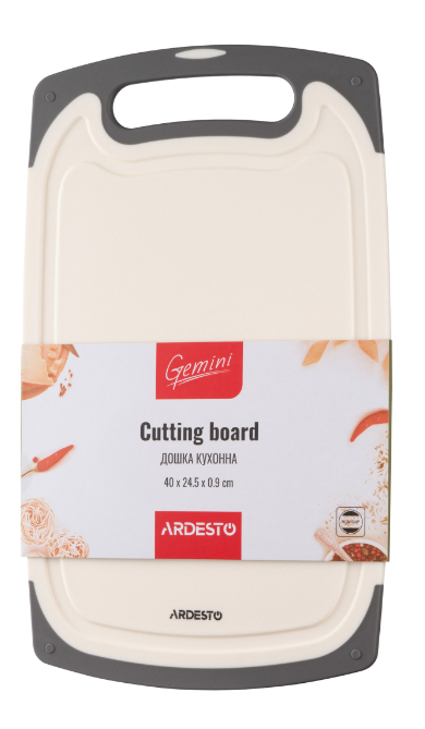 Дошка кухонна Ardesto Gemini 40x24.5x0.9 см