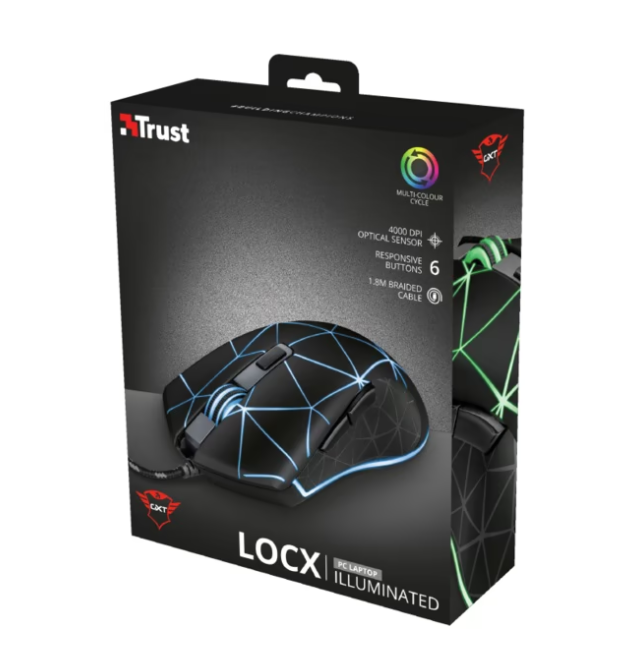Комп'ютерна миша Trust GXT133 LOCX, USB-A (22988) фото №7