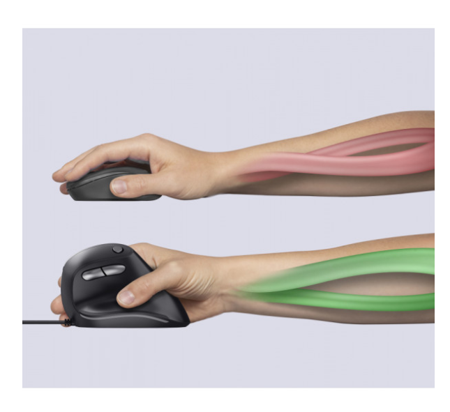 Комп'ютерна миша Trust Bayo Vertical ergonomic ECO, USB-A (24635) фото №7