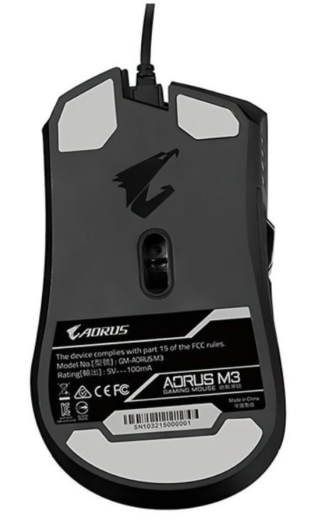 Комп'ютерна миша GigaByte AORUS M3 (GM-AORUS_M3) фото №6