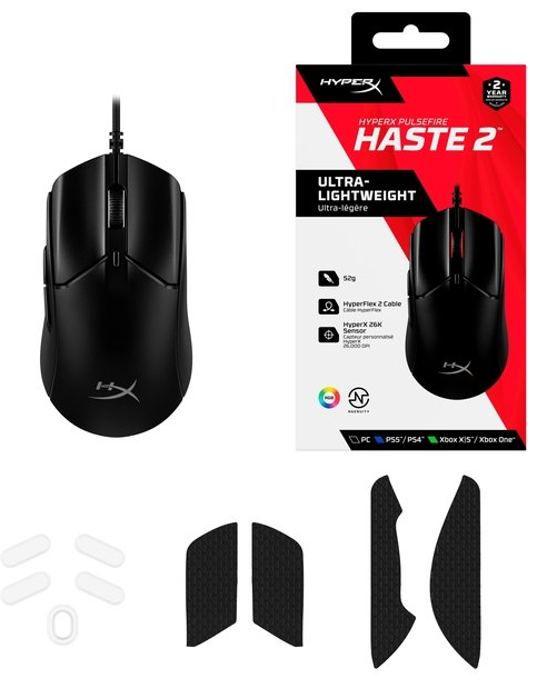 Комп'ютерна миша HyperX Pulsefire Haste 2 USB (6N0A7AA) фото №8