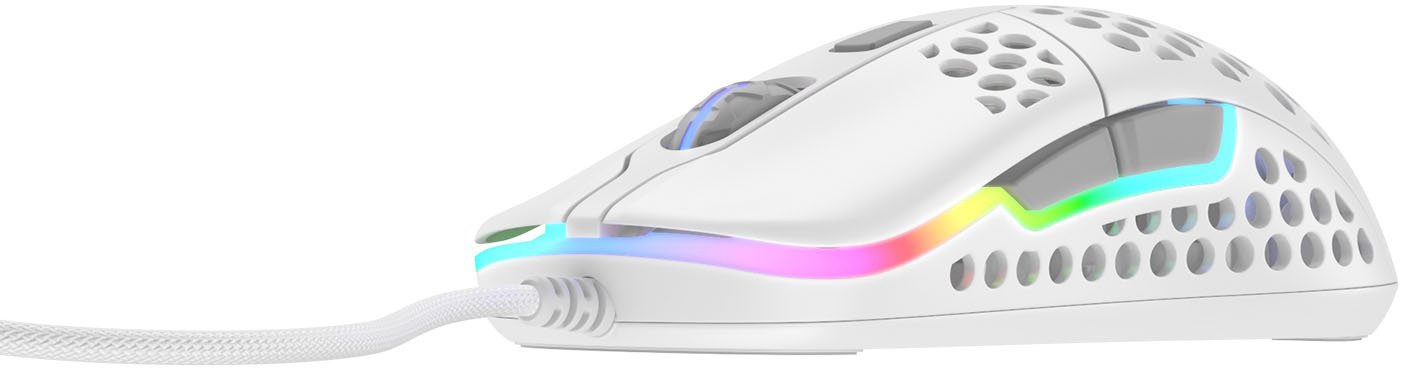 Компьютерная мыш Xtrfy M42, USB-A, RGB (XG-M42-RGB-WHITE) фото №4