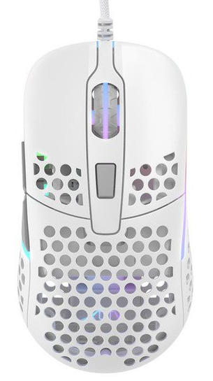 Компьютерная мыш Xtrfy M42, USB-A, RGB (XG-M42-RGB-WHITE)