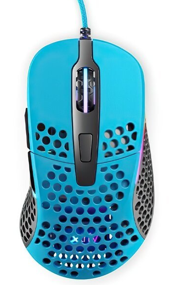 Комп'ютерна миша Xtrfy M4, USB-A, RGB (XG-M4-RGB-BLUE)