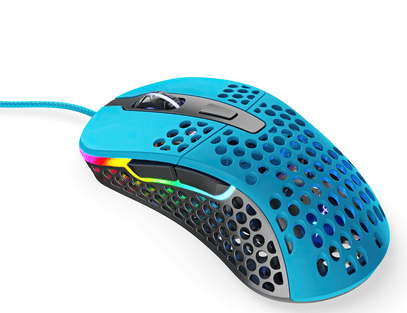 Комп'ютерна миша Xtrfy M4, USB-A, RGB (XG-M4-RGB-BLUE) фото №2