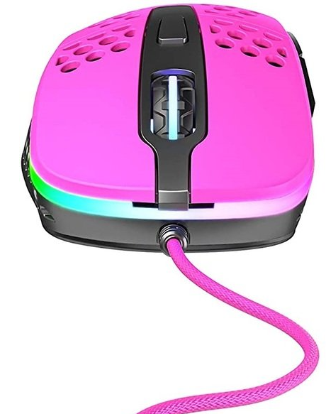 Компьютерная мыш Xtrfy M4, USB-A, RGB (XG-M4-RGB-PINK) фото №3