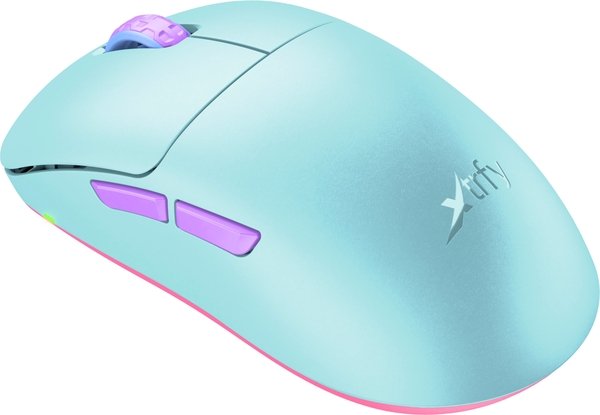 Компьютерная мыш Xtrfy M8, WL/USB-A, RGB (M8W-RGB-MINT) фото №2