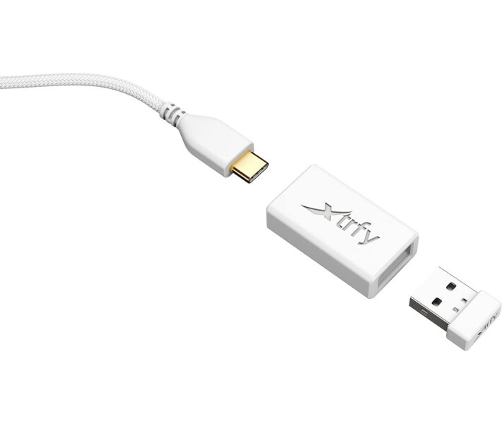 Комп'ютерна миша Xtrfy M8, WL/USB-A, RGB (M8W-RGB-WHITE) фото №7