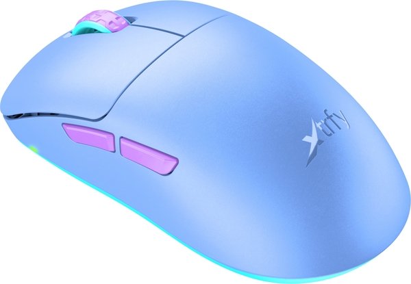 Компьютерная мыш Xtrfy M8, WL/USB-A, RGB (M8W-RGB-PURPLE) фото №4