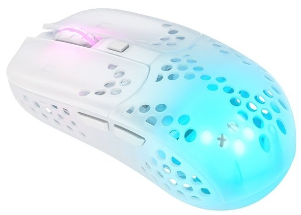 Компьютерная мыш Xtrfy MZ1, WL/USB-A, RGB (MZ1W-RGB-WHITE) фото №2