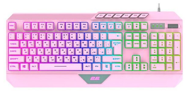 Клавиатура 2E KG315 RGB USB (2E-KG315UPK)