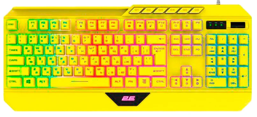 Клавиатура 2E KG315 RGB USB (2E-KG315UYW)