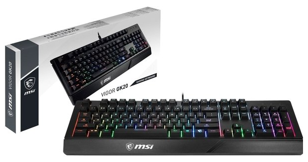 Клавіатура MSI MSI Vigor GK20 UA S11-04UA208-CLA фото №7