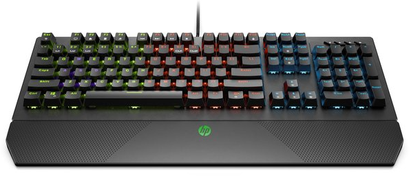 Клавіатура HP Pavilion Gaming 800 LED 108key Red Switch USB RU (5JS06AA) фото №3