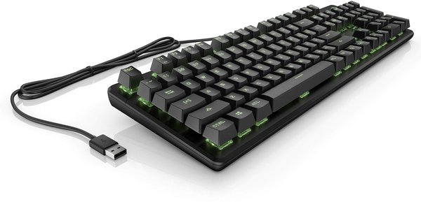 Клавиатура HP Pavilion Gaming 550 RGB 104key Red Hybrid USB (9LY71AA) фото №4