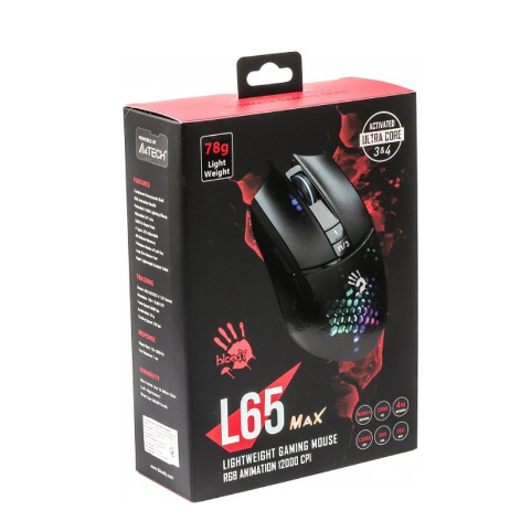 Комп'ютерна миша A4Tech Bloody L65 Max (Honeycomb) фото №12