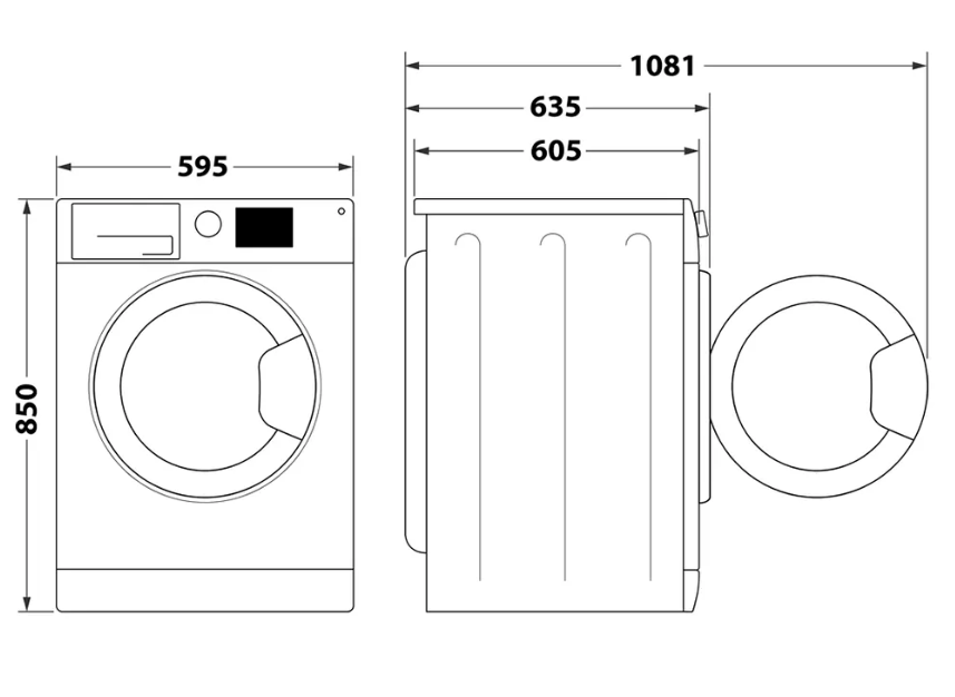 Пральна машина  Whirlpool FFWDB976258 BVUA фото №5