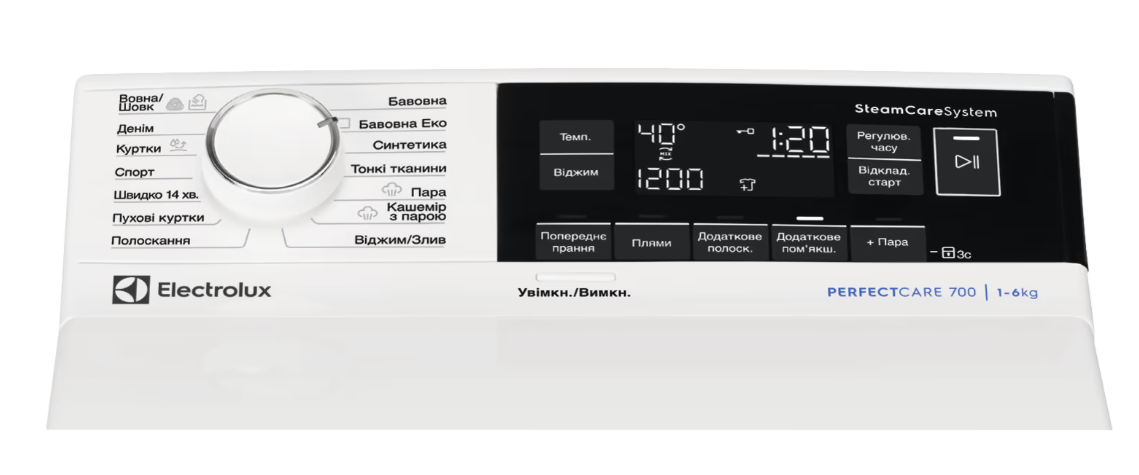 Пральна машина  Electrolux EW7TN3362U фото №2