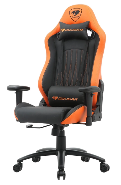Геймерське крісло Cougar EXPLORE Racing Black-Orange фото №2