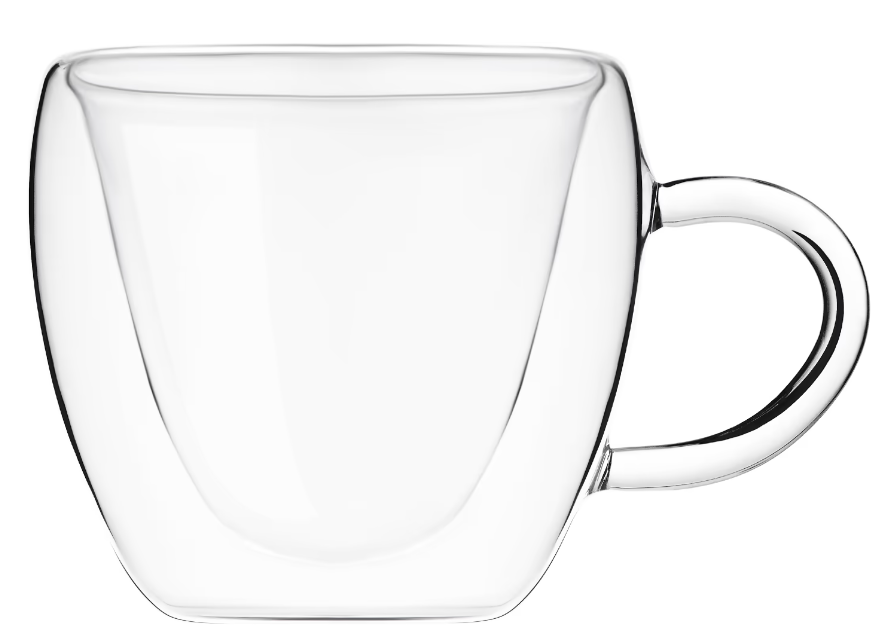 Набор чашек Ardesto з подвійними стінками 300 мл 2 шт. (AR2630GHL) фото №4