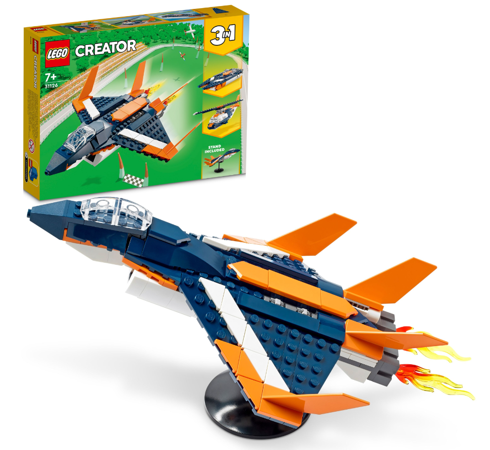Конструктор Lego Creator Надзвуковий літак фото №3