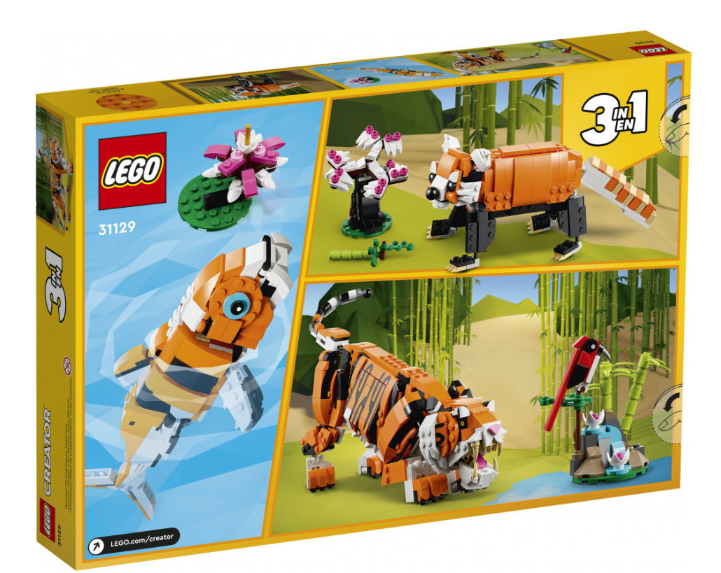 Конструктор Lego Creator Величний тигр фото №8