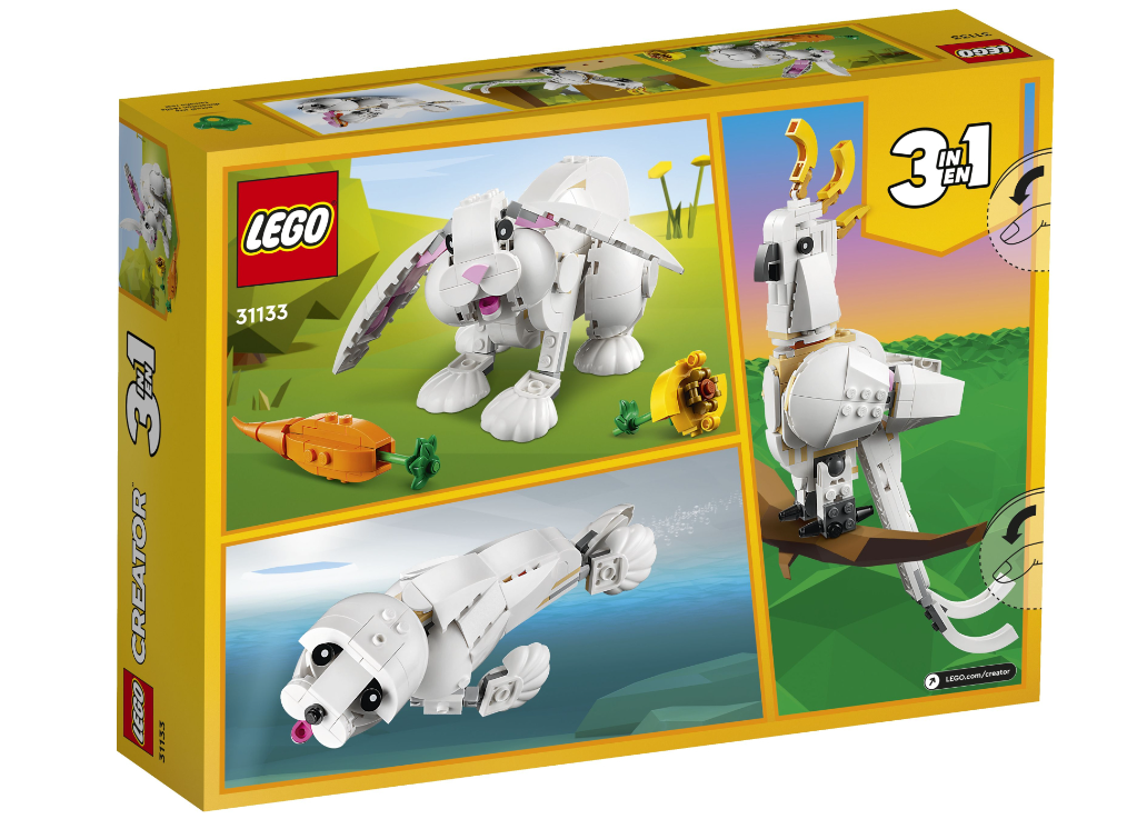 Конструктор Lego Creator Білий кролик фото №11