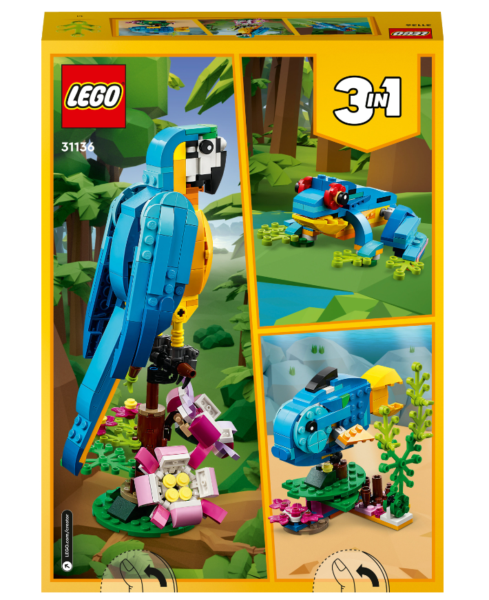 Конструктор Lego Creator Екзотичний папуга фото №5
