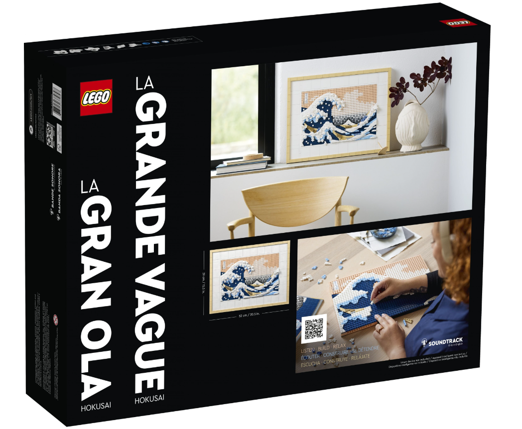 Конструктор Lego ART Хокусай, «Велика хвиля» фото №4