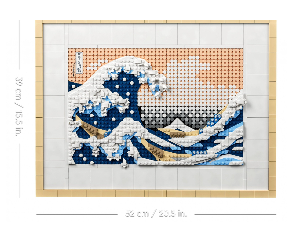 Конструктор Lego ART Хокусай, «Велика хвиля» фото №2