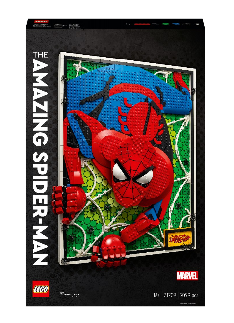 Конструктор Lego Art Дивовижна Людина-павук: перший погляд