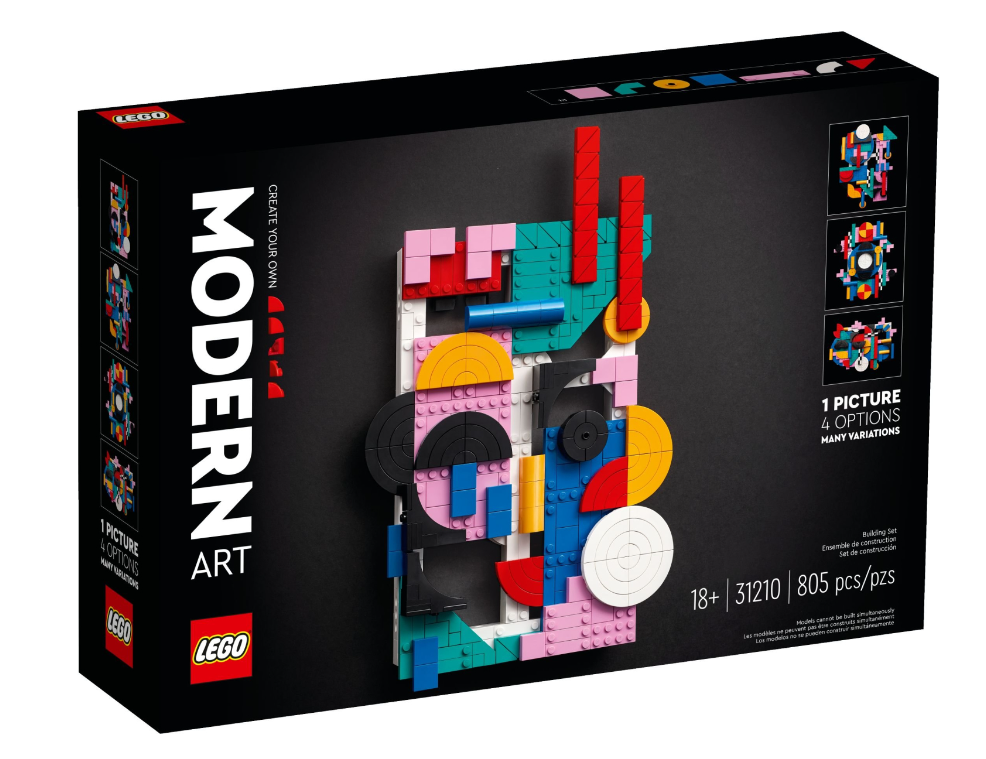 Конструктор Lego Art Сучасне мистецтво