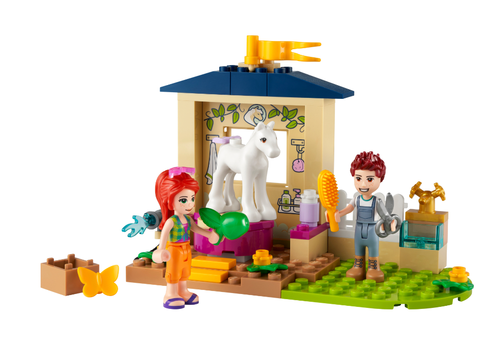 Конструктор Lego Friends Конюшня для миття поні фото №4
