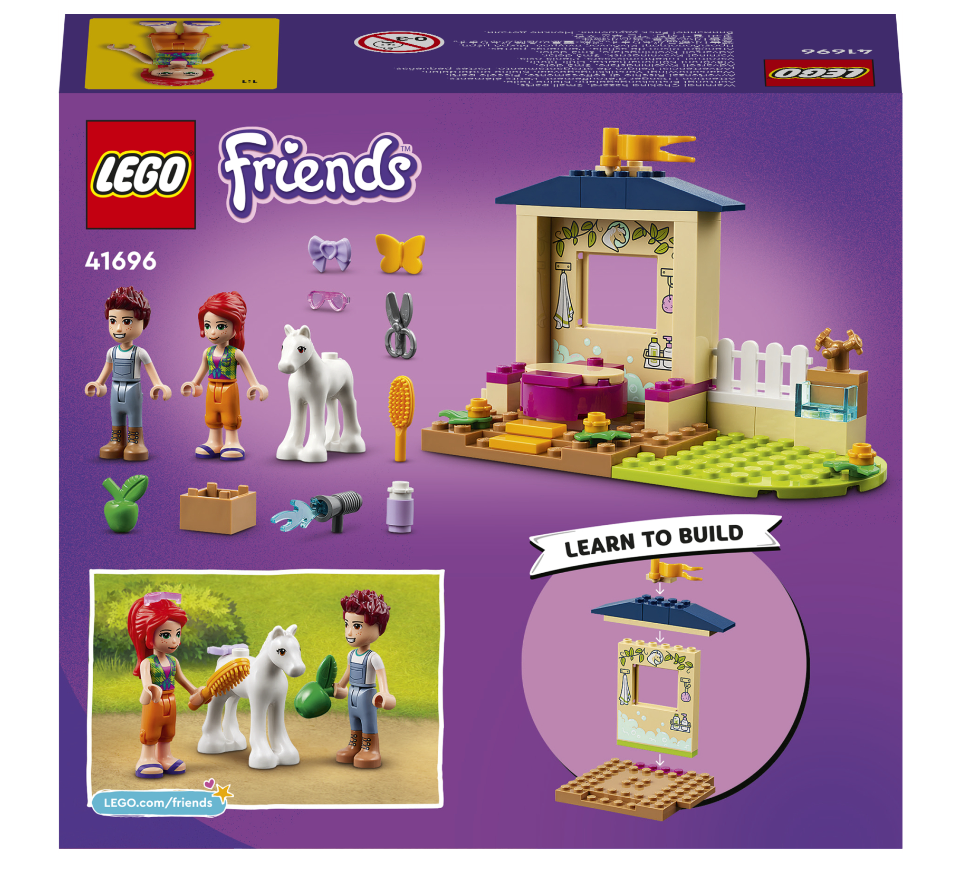 Конструктор Lego Friends Конюшня для миття поні фото №5
