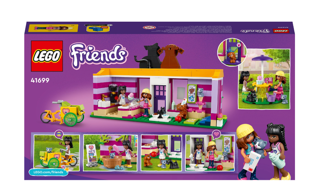 Конструктор Lego Friends Кафе та притулок для тварин фото №4