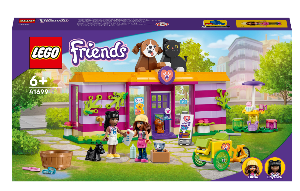 Конструктор Lego Friends Кафе та притулок для тварин