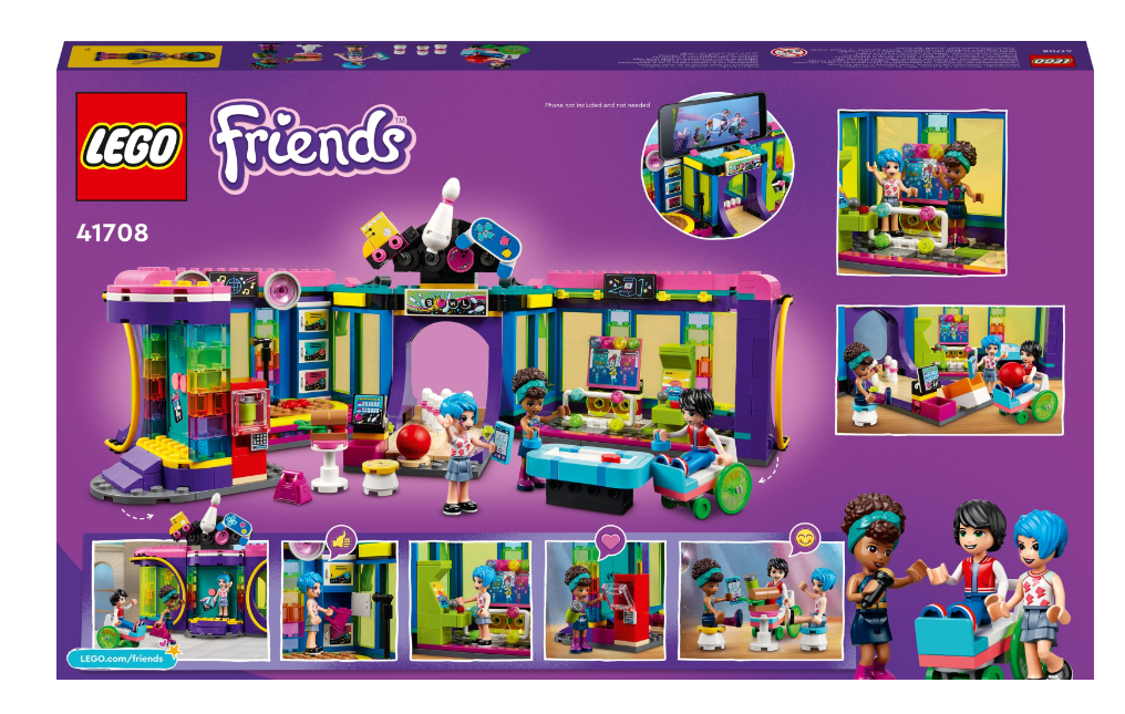 Конструктор Lego Friends Диско-аркада на роликах фото №4