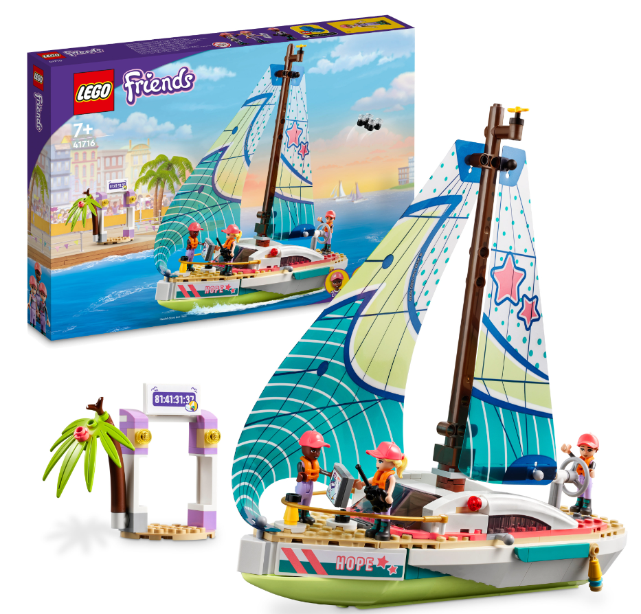Конструктор Lego Friends Пригоди Стефані на вітрильному човні фото №3