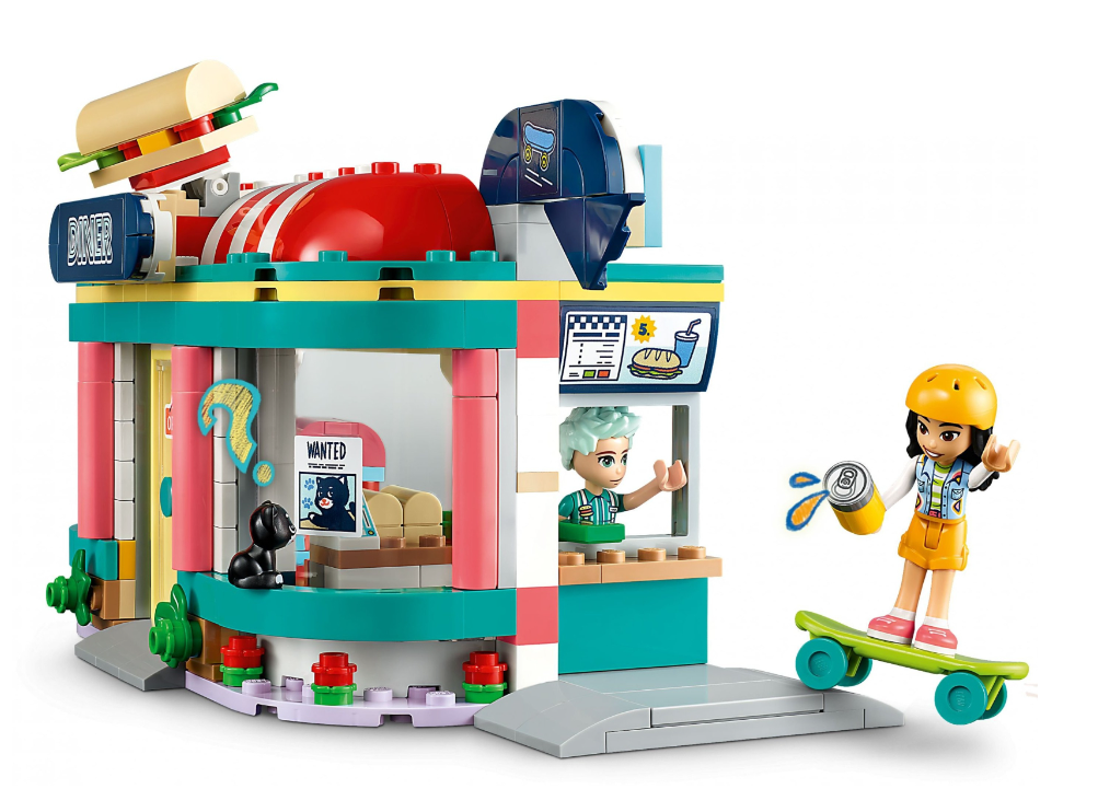 Конструктор Lego Friends Хартлейк Сіті: ресторанчик в центрі міста фото №4