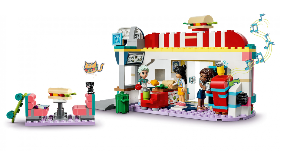 Конструктор Lego Friends Хартлейк Сіті: ресторанчик в центрі міста фото №2
