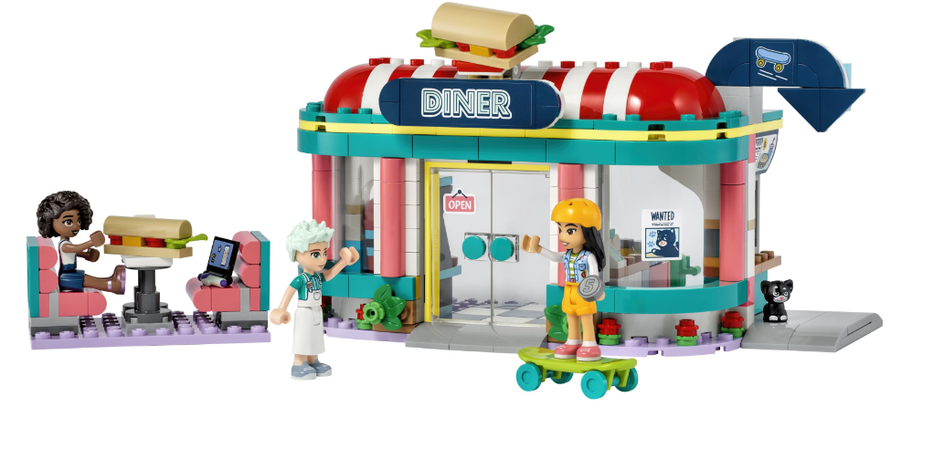 Конструктор Lego Friends Хартлейк Сіті: ресторанчик в центрі міста фото №5